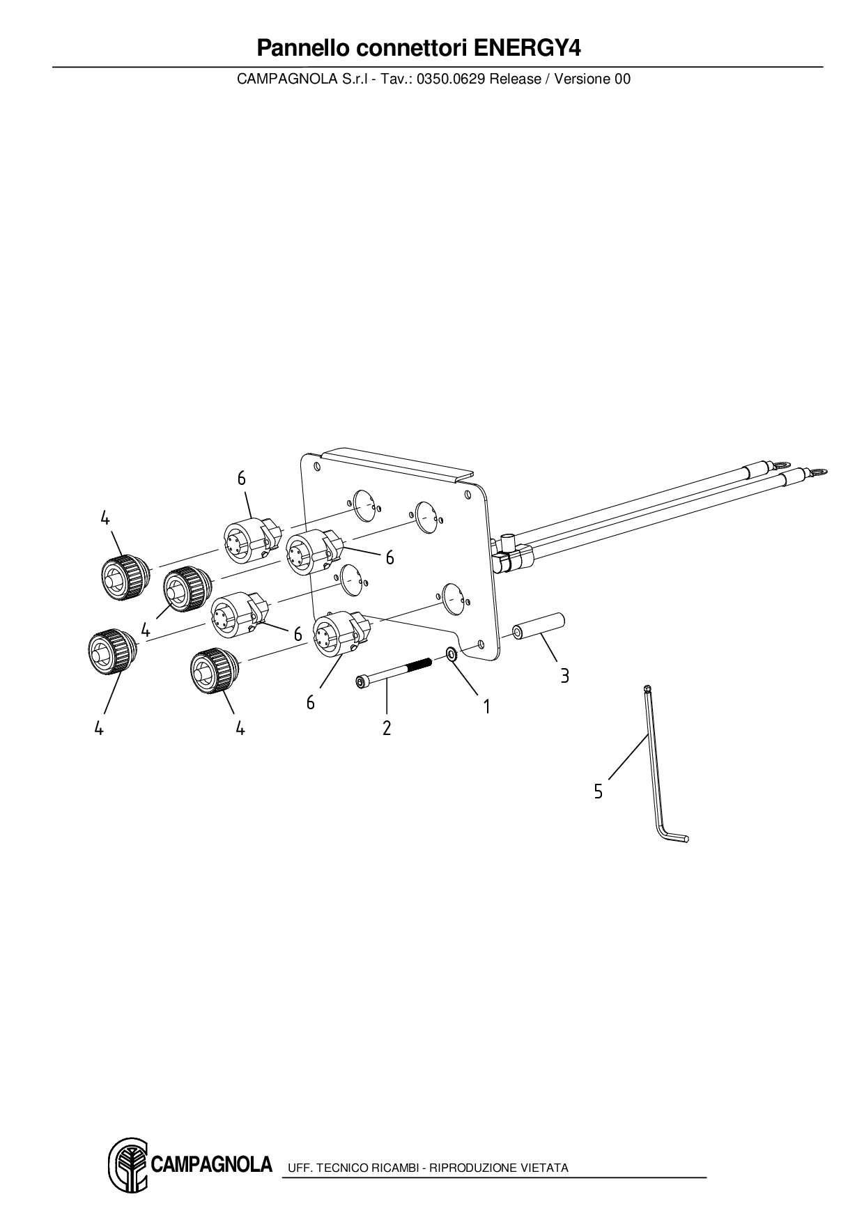 OPTI.1250_Pannello connettori ENERGY4